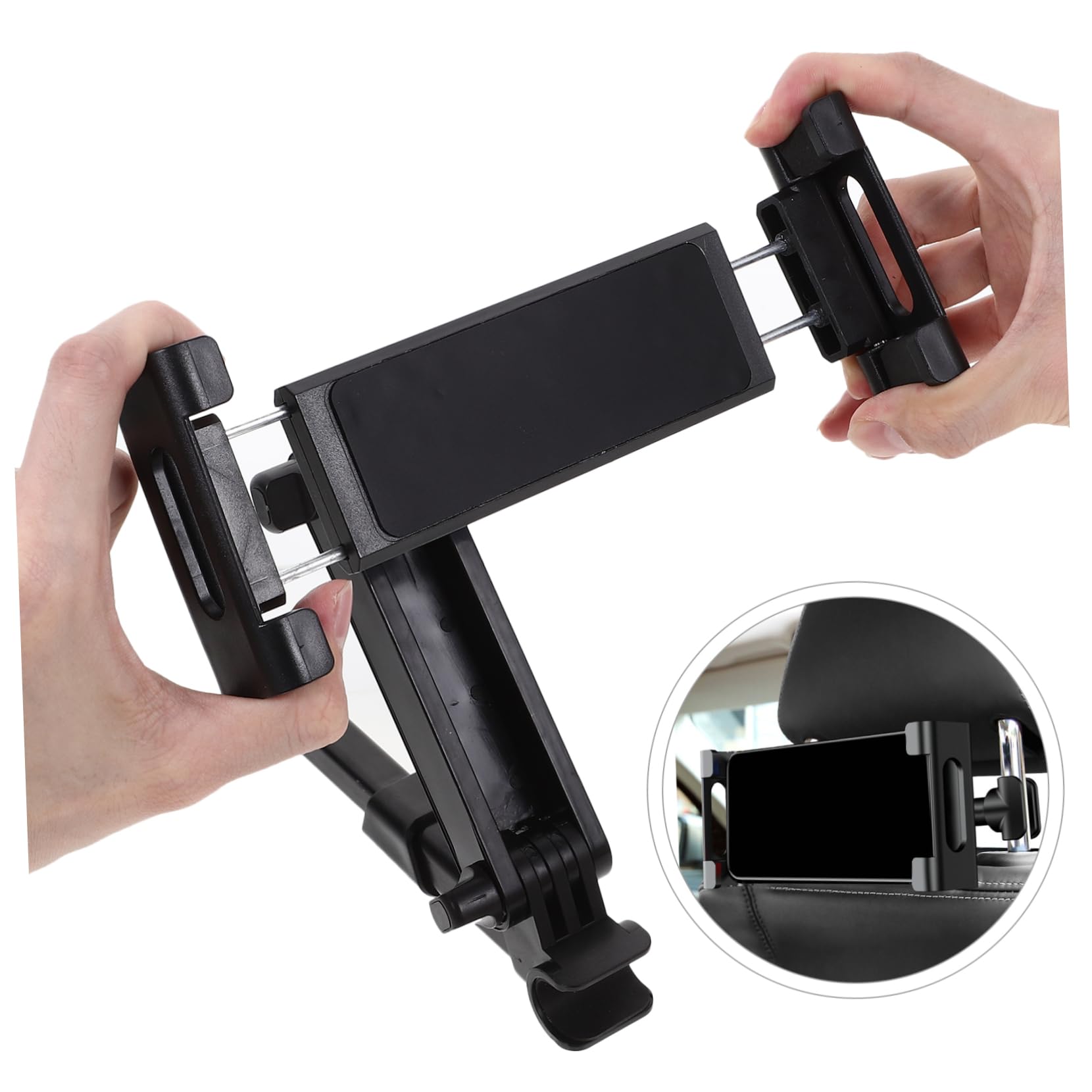 Gadpiparty Tablet Phone Holder for Car Backseat Headrest Mount Universal Phone Bracket