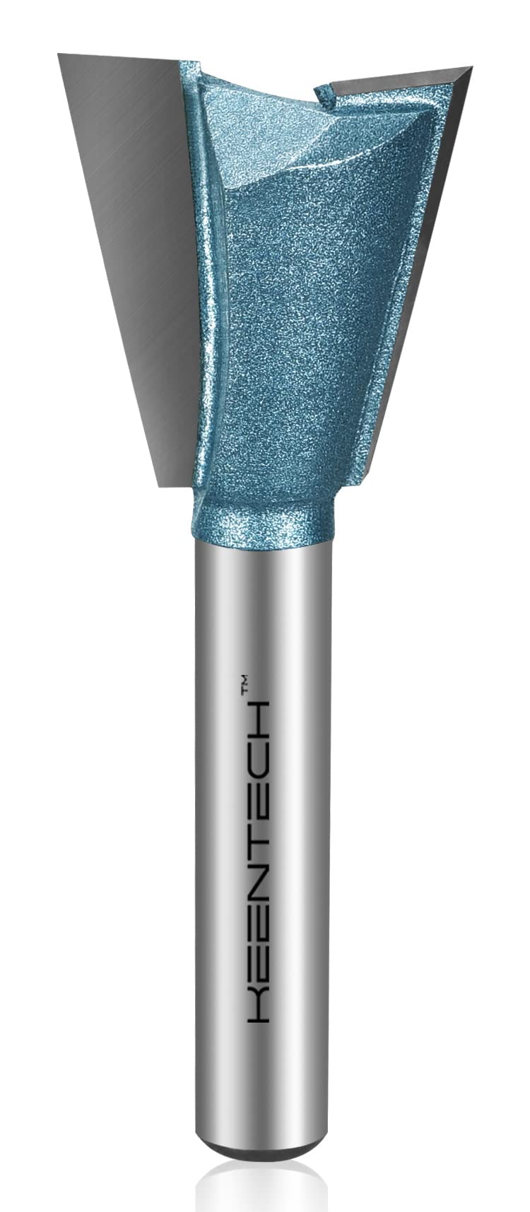 KEENTECH Schwalbenschwanz-Fräser-Bits 14-Grad-Winkel mit 1/4-Zoll-Schaft, Schwalbenschwanz-Bits in Industriequalität zur Herstellung von Schubladengelenken, Schränken und Boxen (KTKT) 03031 204)