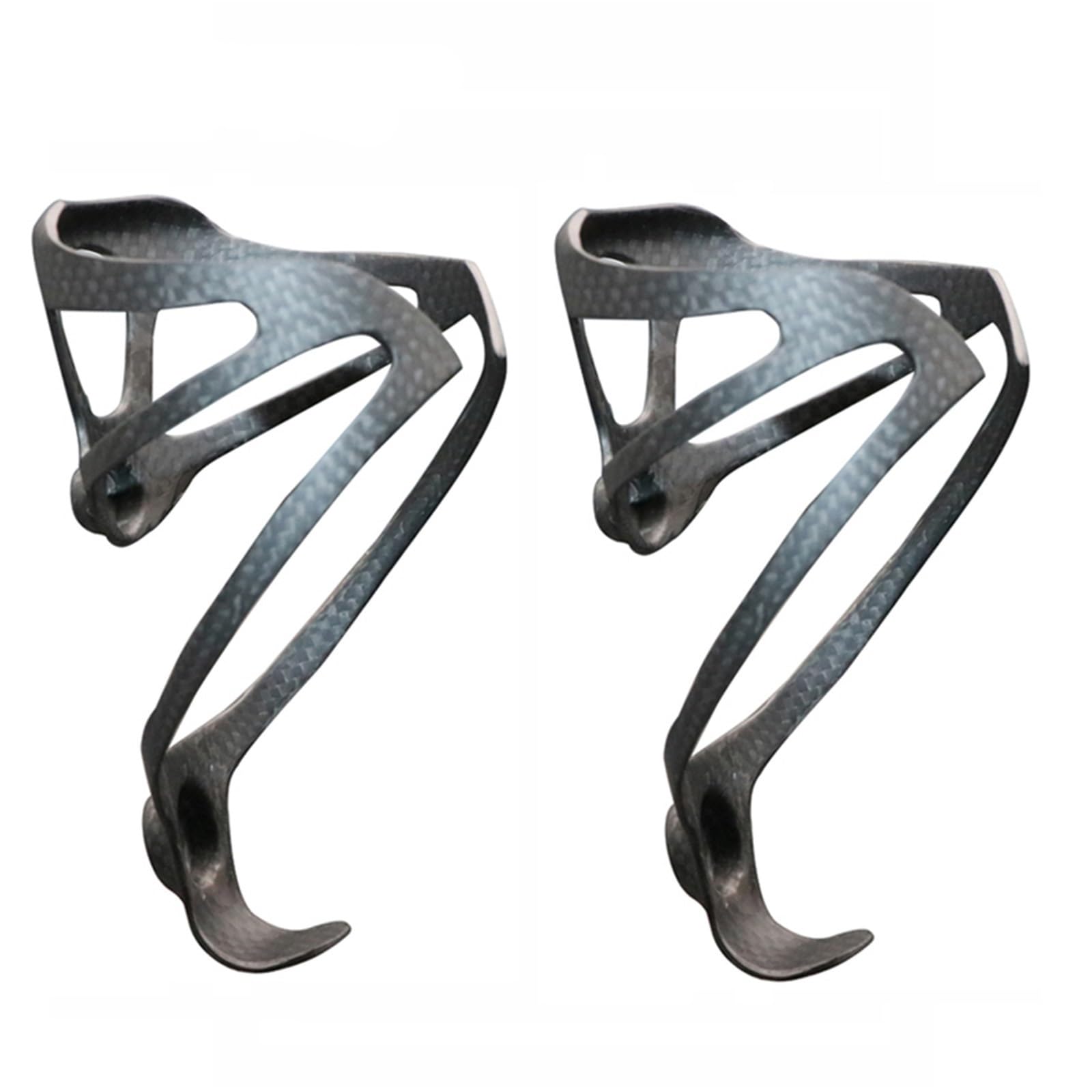 Portaborraccia bici effetto carbonio Portabottiglie da bicicletta in fibra super leggera strada/mountain bike, ciclismo, portaborracce, opaco lucido(3K GLOSS 2PCS)