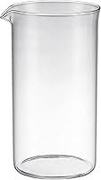 Vista 2 de Bruntmor Spare Carafe for French Press, 34 oz French Press replacement Glass, Fire hardened Borosilicate Beaker, 34 ounce