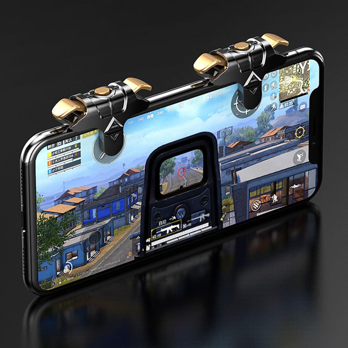 1 Paio di Joystick per Telefono Joystick per grilletto Pubg per grilletto per Controller di Gioco per Smartphone