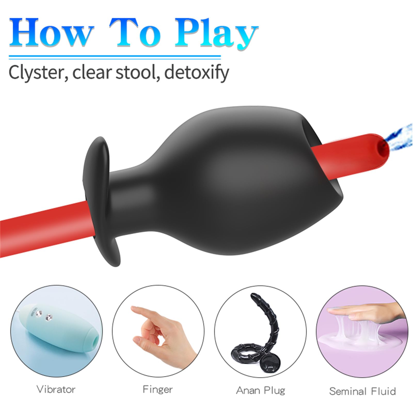 anal leakage plug 2pc Small Fecal Bowel Incontinence Leakage Rectal Plug Embarrassing  Accidental main image 1
