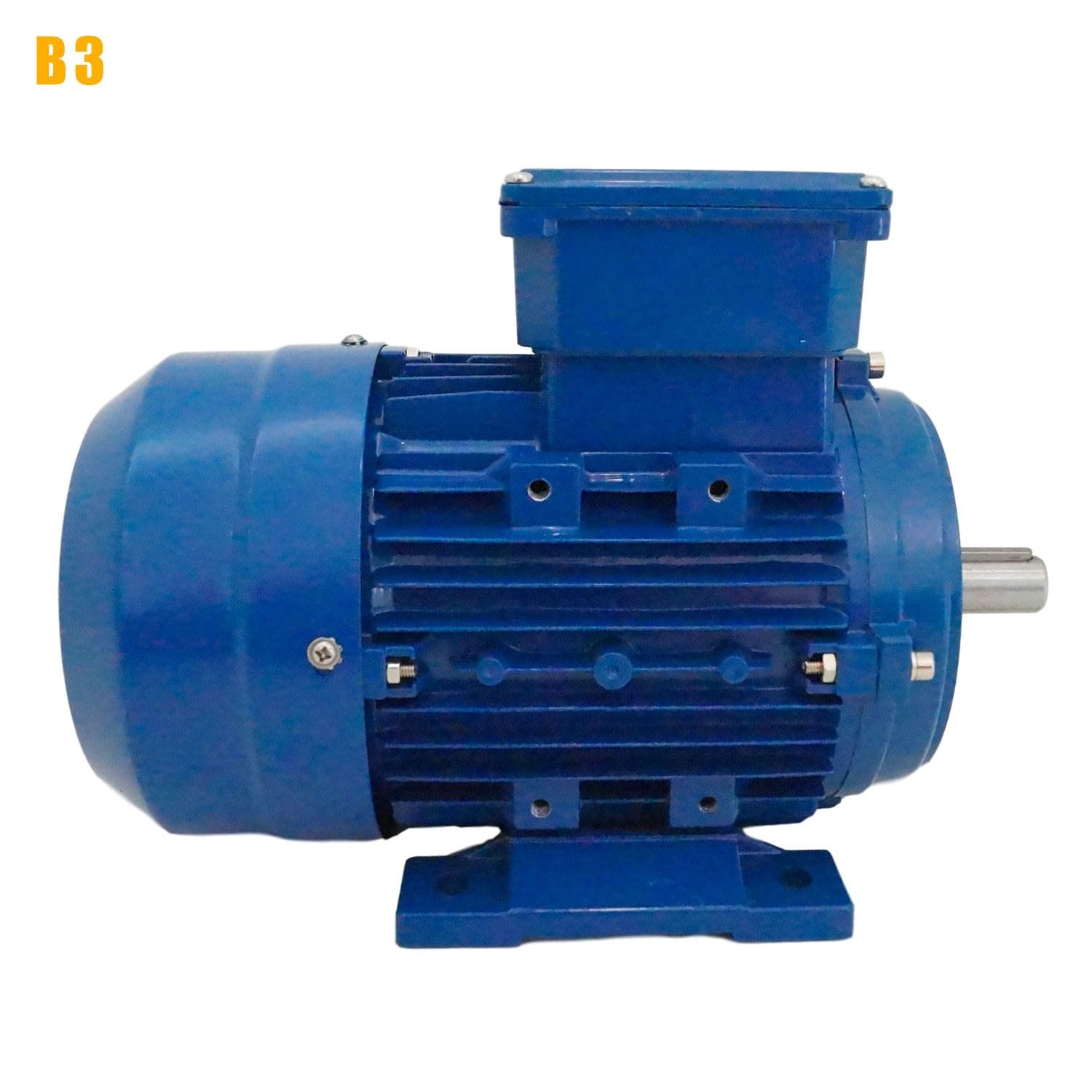 Motore elettrico trifase 230/400 V 1 Cv Cemer Ms 0,75 Kw 3000 Rpm Asincrono Flangia B3 Protezione Ip 55