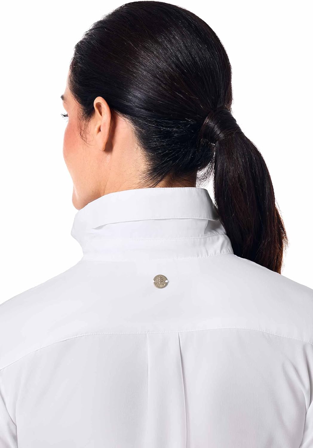 Women's Shirt with Roll-Up Sleeves - UPF 50+ Sun Protection - Hepburn