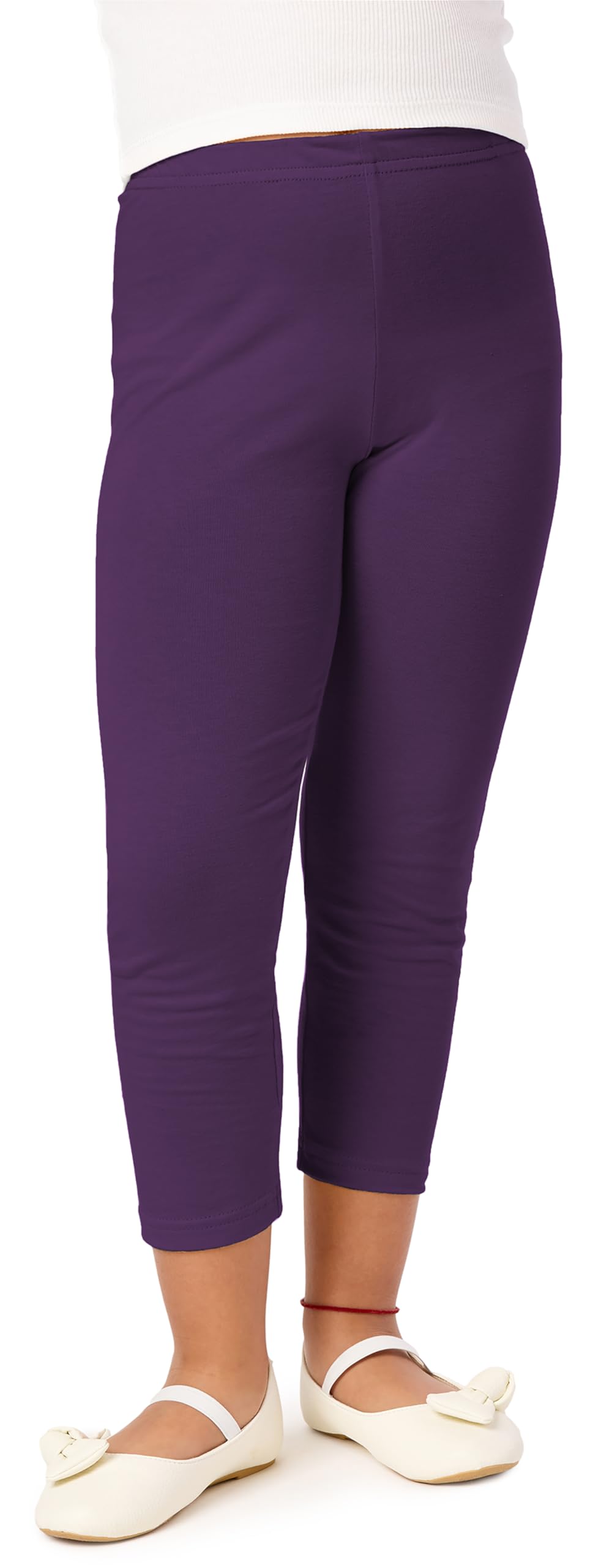 Merry Style Leggings Mädchen 3/4 Bequeme und weiche Radlerhose Kinder Sommer Mode Capri Leggings Mädchen MS10-131