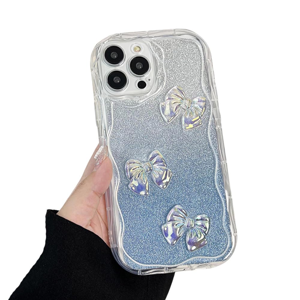 Yochin様確認用❤︎ Amazon.com: YAOZOCASE for iPhone Case,3D Bow Glitter Crystal