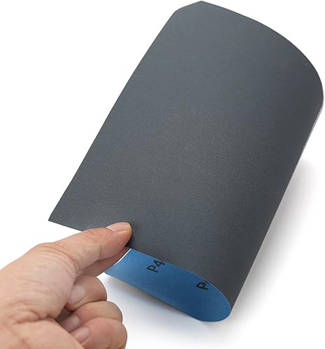 Miniatura 36 de LotFancy Papel de lija de grano 80 a 3000, 30 unidades, surtido de papel de arena húmeda seca de 9 x 11, hoja de lijado de carburo de silicio