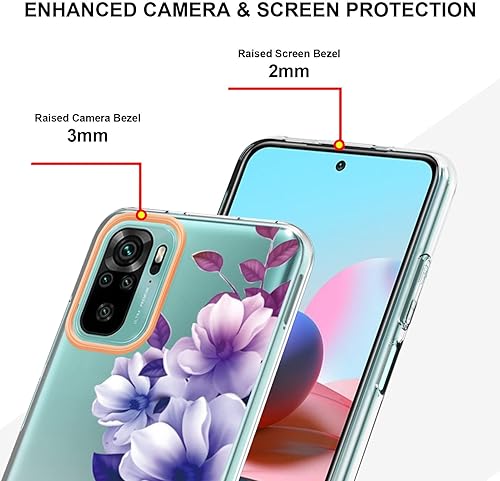 Miniatura 3 de Funda compatible con Redmi Note 10S 4G, compatible con Xiaomi Redmi Note 10 4G para teléfono móvil TPU funda ZHT