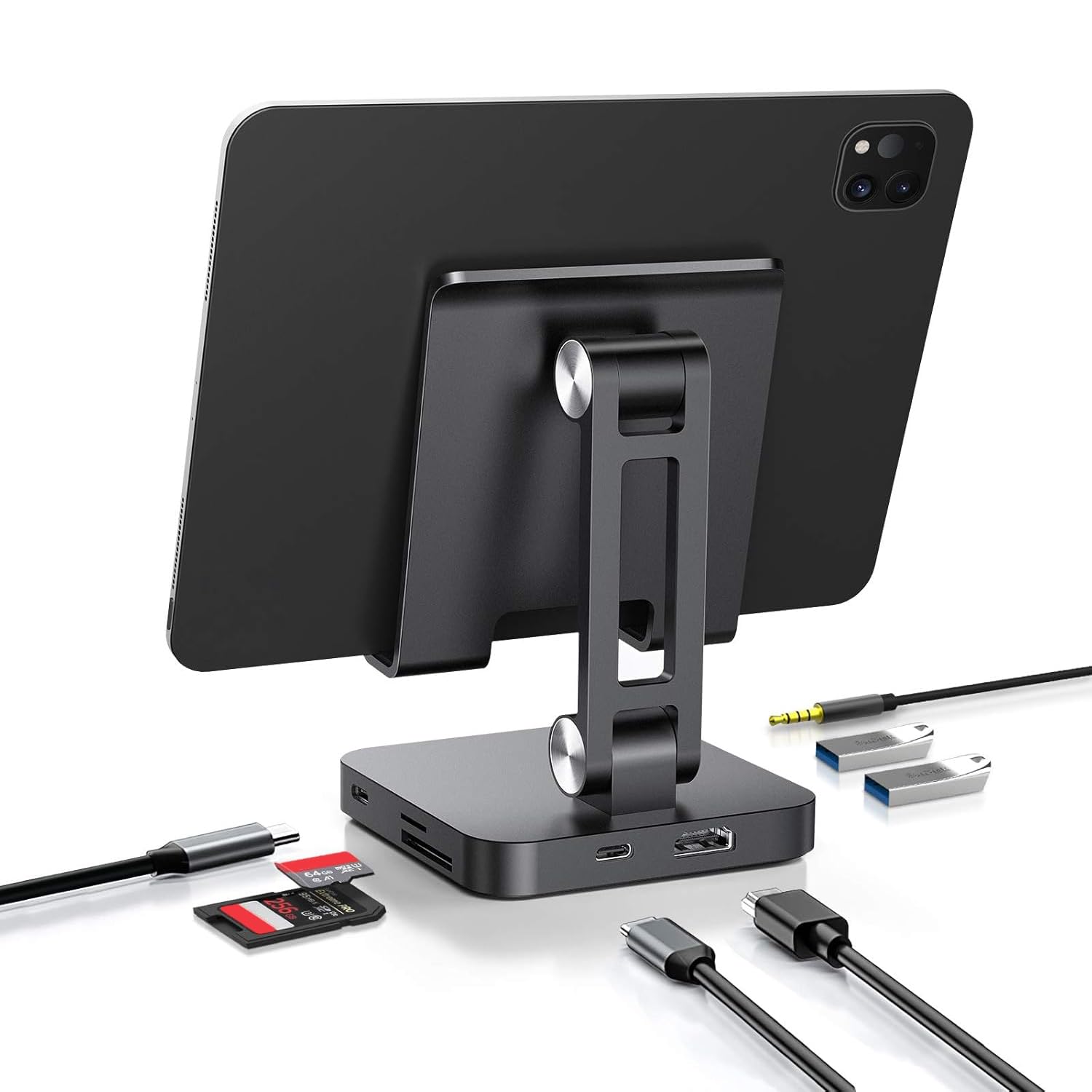 Amazon.co.jp: USB Cハブスタンド、7 in 1 USB Cマルチポート