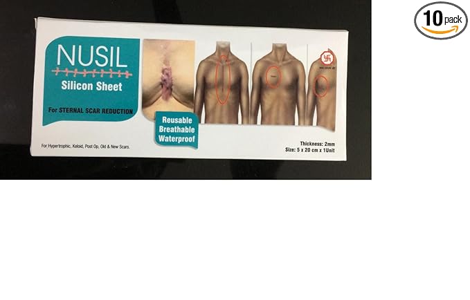 NUSIL SILICON SHEET SIZE 5X20CMX1 UNIT THICKNESS 2mm