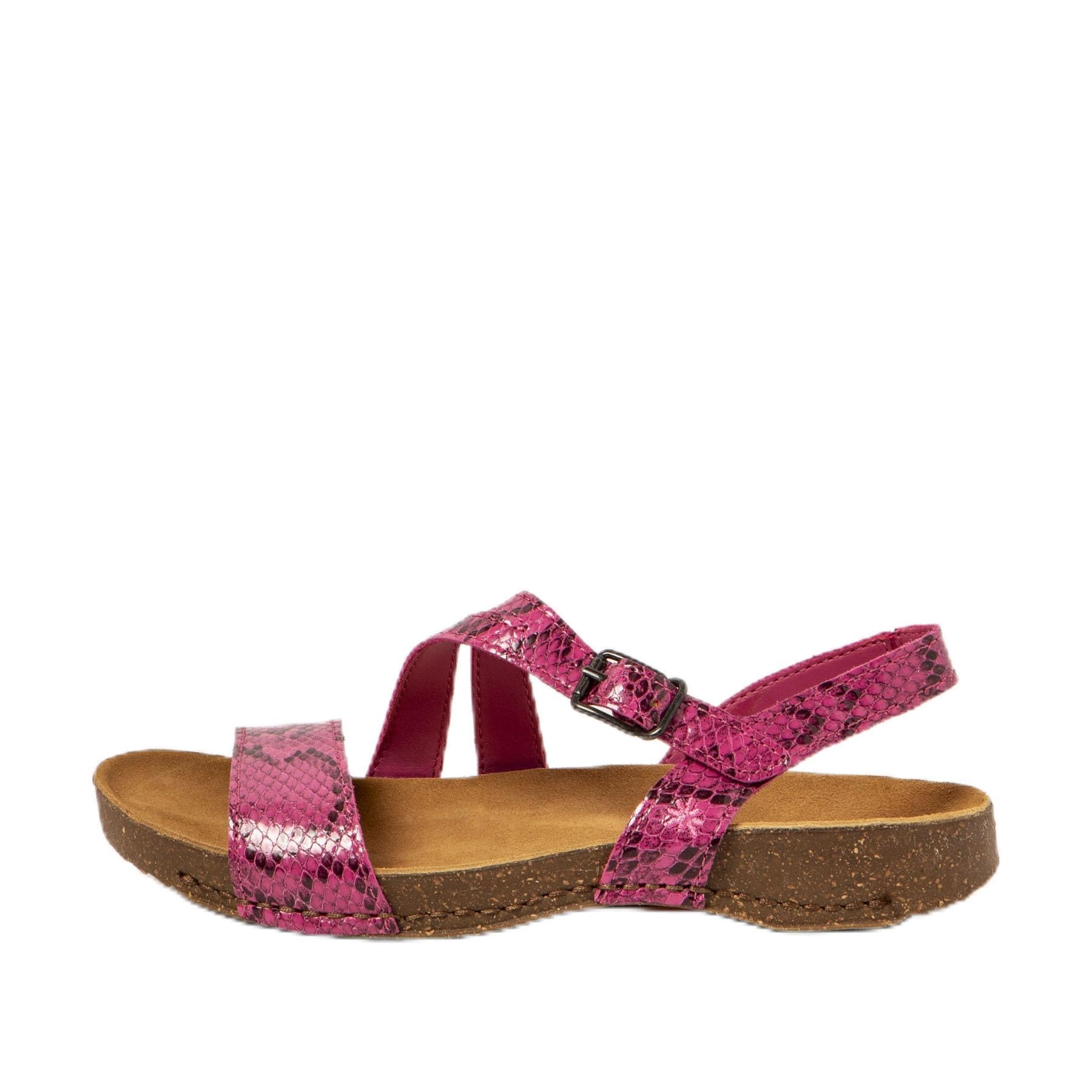 ART 1045 I Breathe, Women's Flat Sandals, Fuxia, 39 EU, Fuchsia, 7 UK