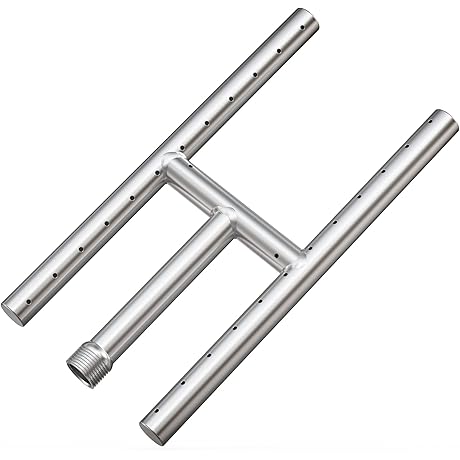 Onlyfire Stainless Steel Fireplace H-Burner: Enhance Your Fire Pit or Fireplace Experience