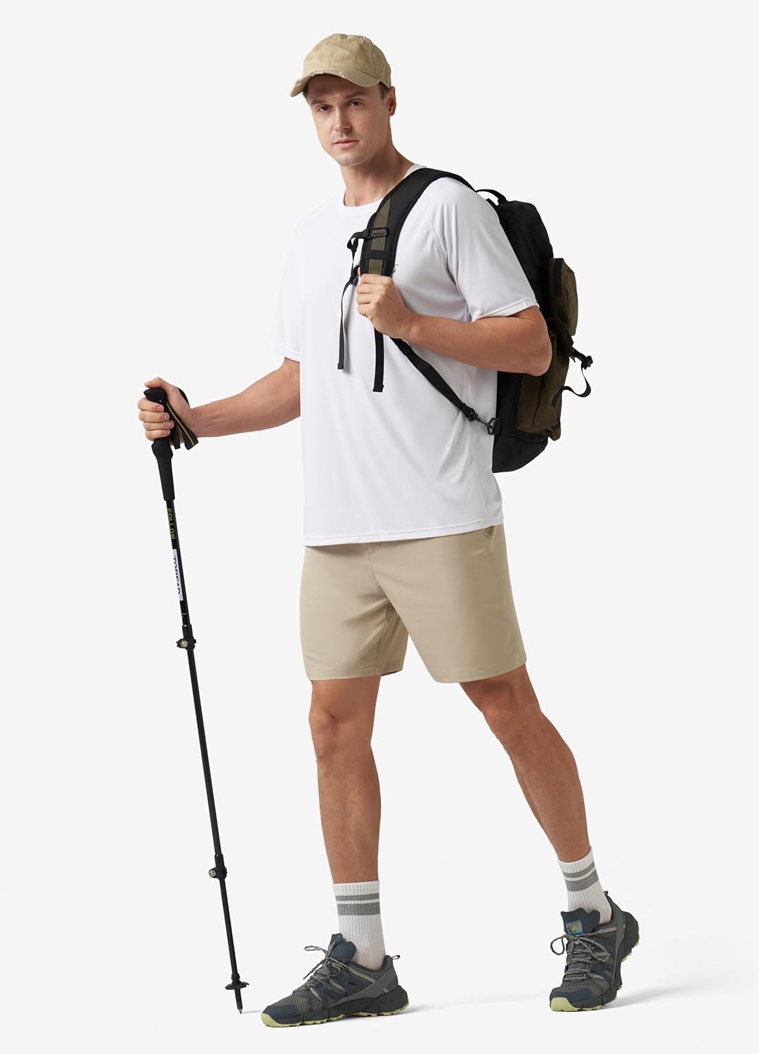 Willit メンズショーツ ゴルフカジュアルショーツ 軽量 速乾 ワークドレスショーツ ストレッチ ハイキングショーツ ポケット付