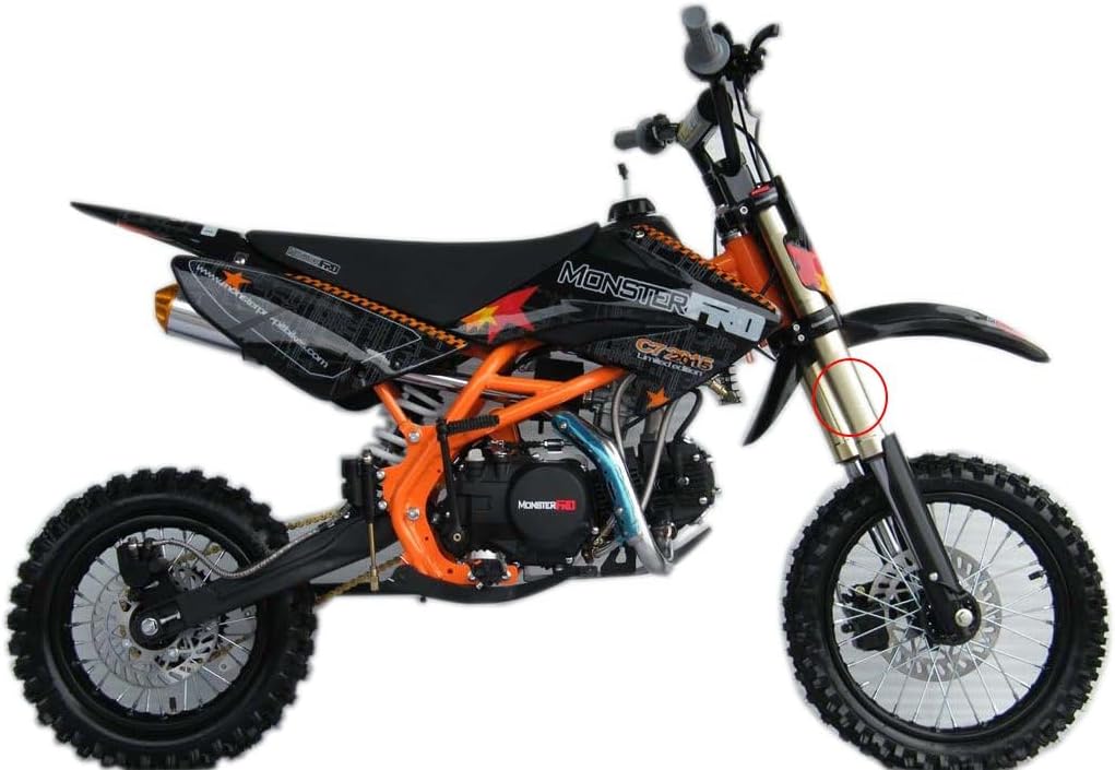 Pair 29" Front Fork Shocker for 110CC 125CC 140CC 150CC 160CC Dirt Pit Bike, Complete Front Forks Set 45mm/48mm Upside Down Front Fork Suspension Shocks Absorber