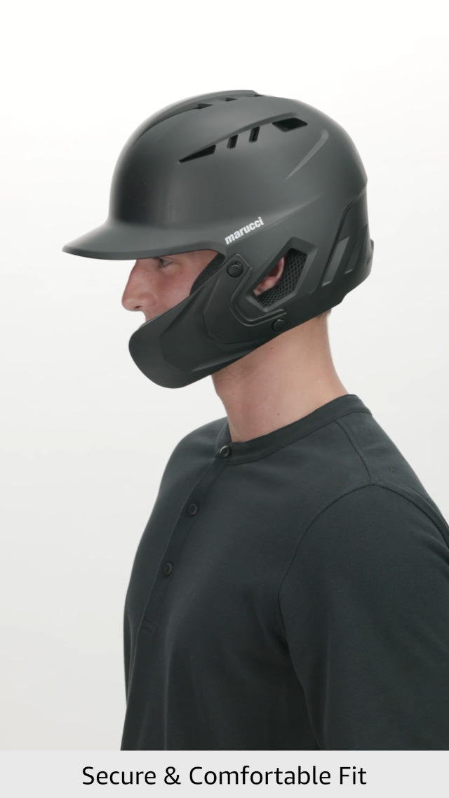 Amazon.com : Marucci DuraVent Batting Helmet, NOCSAE Certified