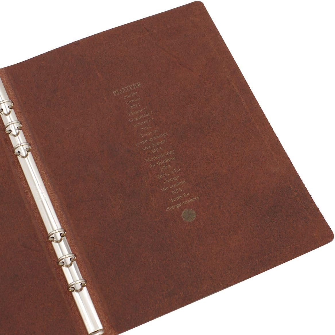 PLT Pueblo 6 Hole Ring Leather A5 BN