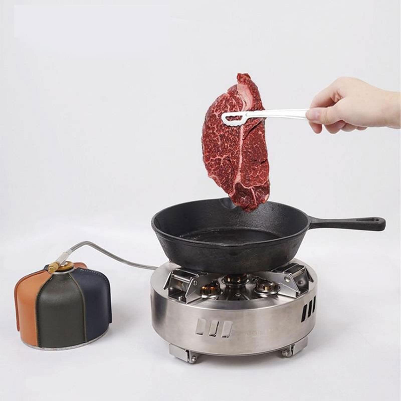 Pinze da Cucina Pinze da Barbecue in Acciaio Inossidabile Clip da Cucina ad Alta Resistenza al Calore Pinze antiaderenti Portatili