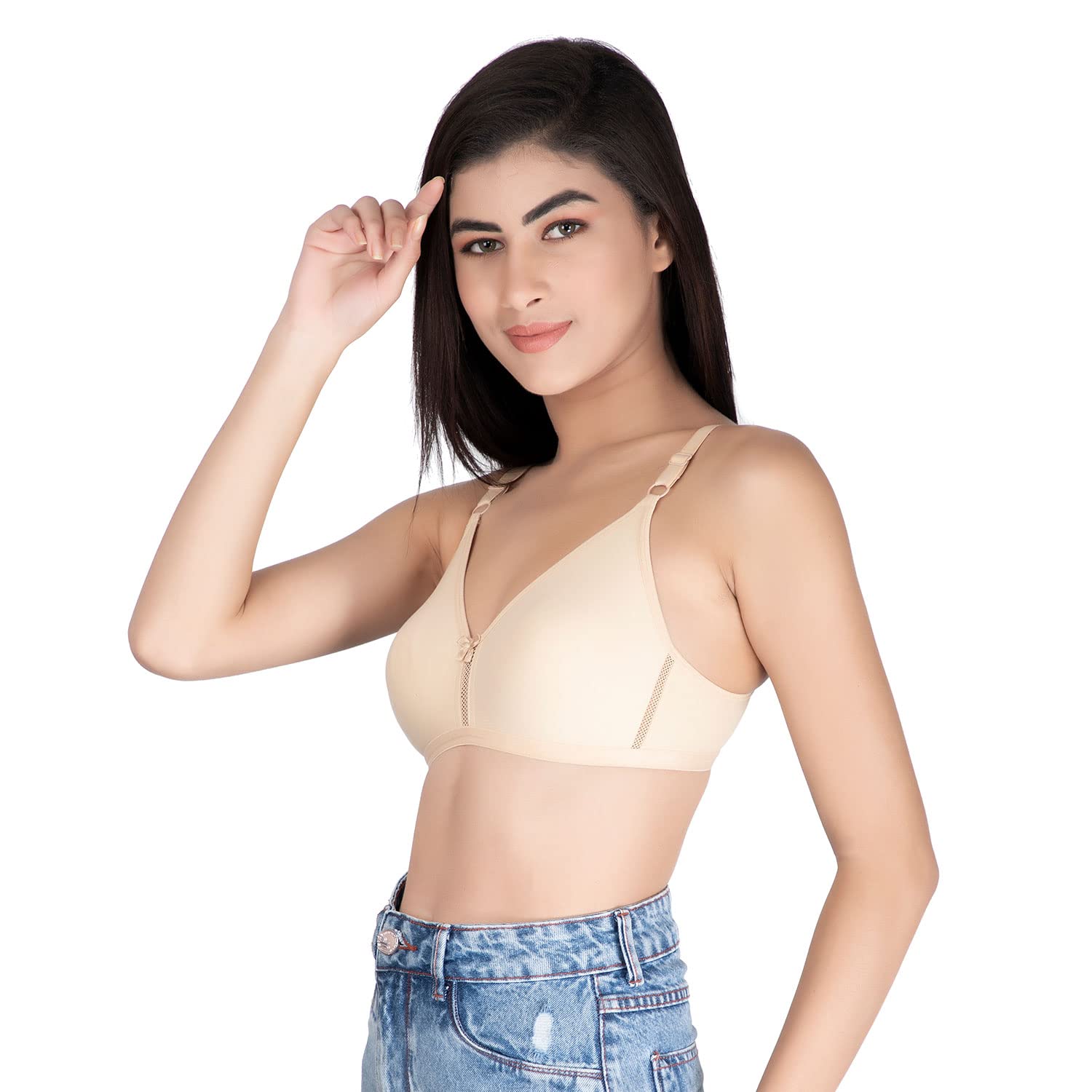 elegraze ComfyLegance Women Cotton Non Padded Non Wired Regular Bra-picture-13