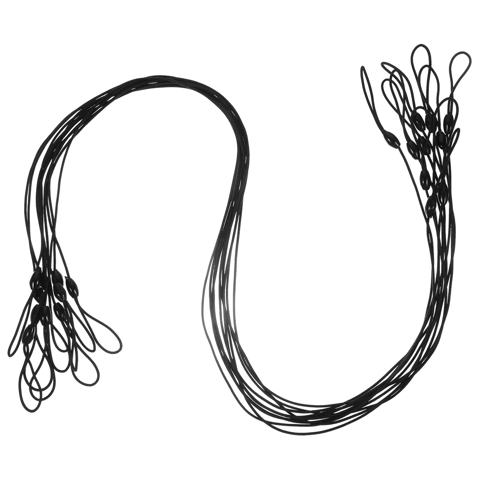 HOMSFOU 10pcs Stylus Tether Plastic Elastic Tether Lanyard for Touch Pens Anti-Lose Tablet Pens Spring Straps Tool to Tether a Drawing Pen to Touchscreen-picture-10