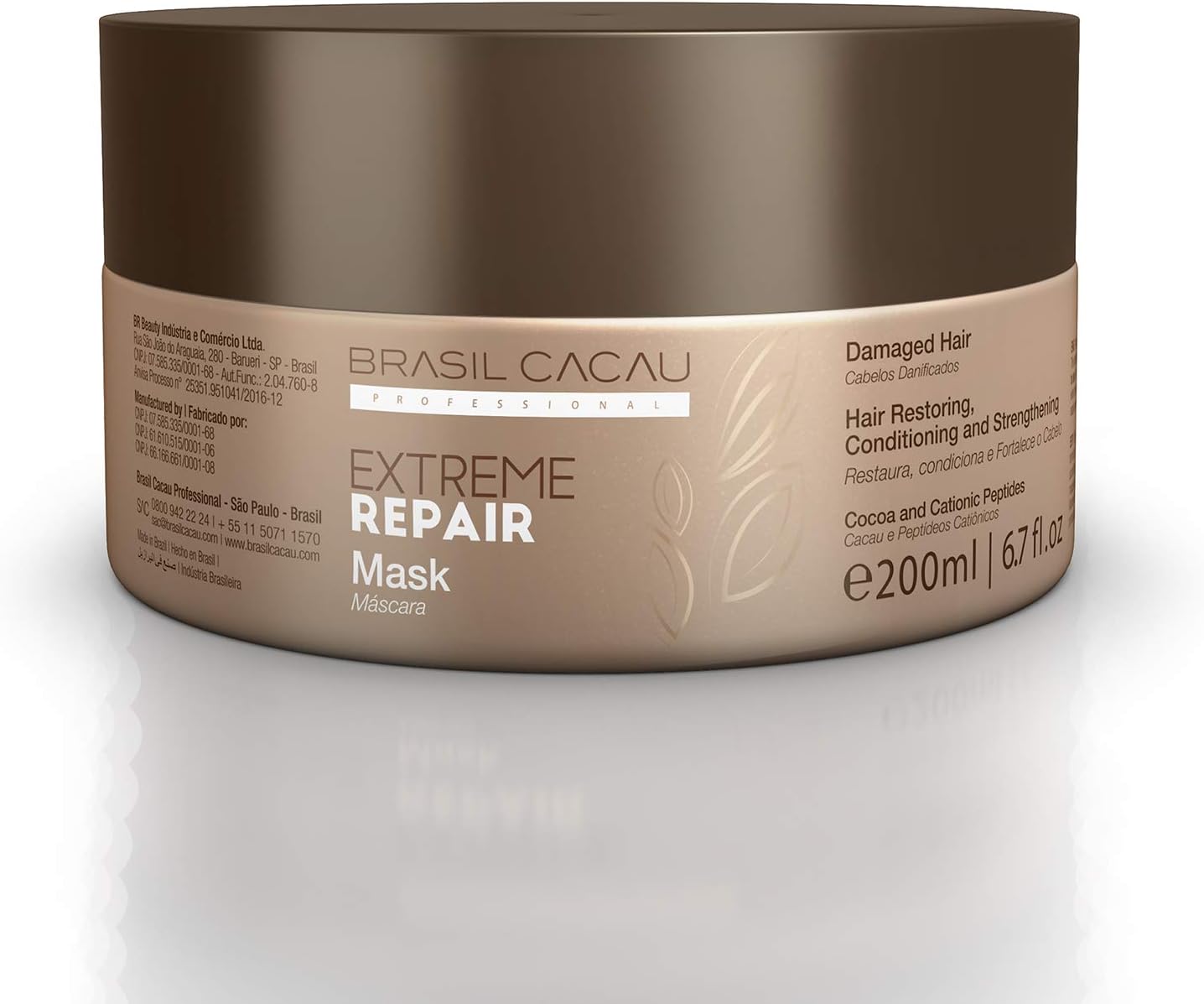 Brasil Cacau Extreme Repair Hair Mask 200ml