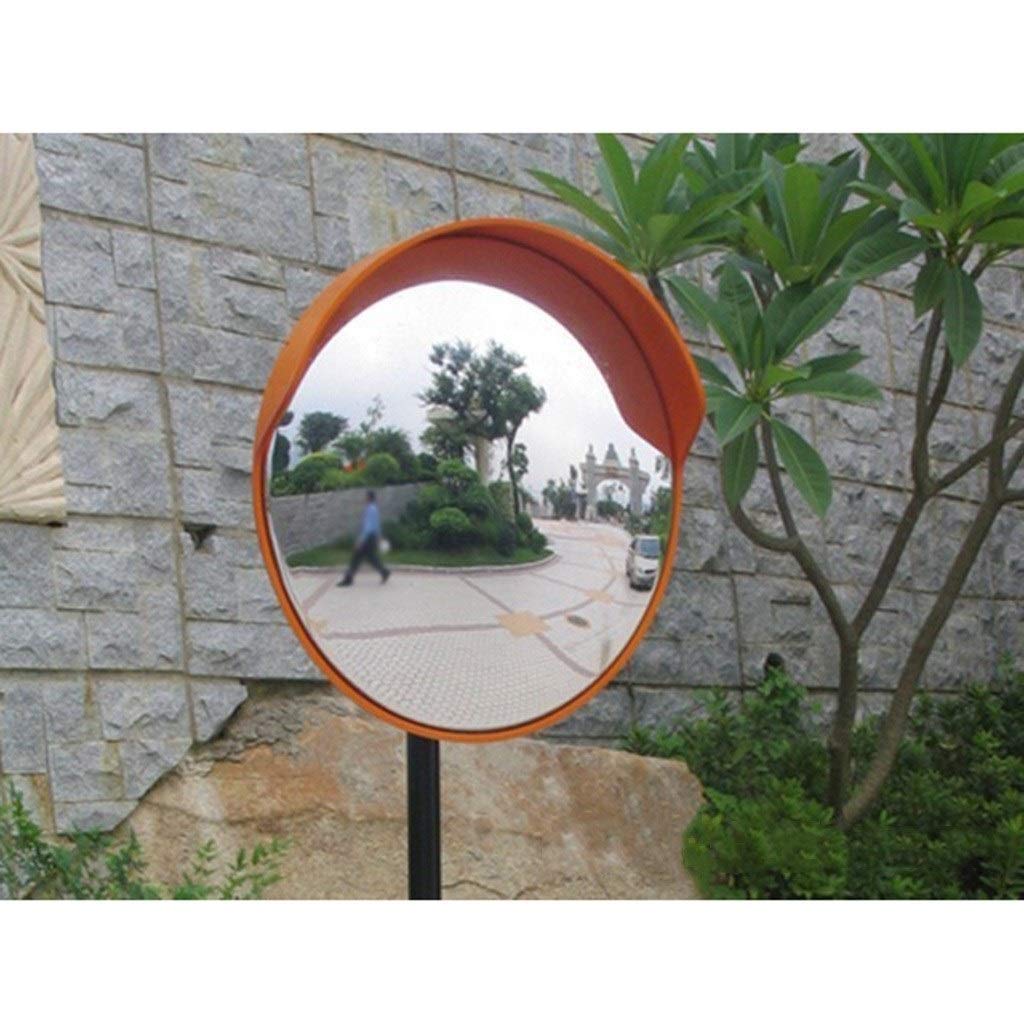 Espejo esférico de plástico de 45 cm, multifunción, multifunción, Duradero, portátil, Ligero, Espejo de Seguridad, Lente Gran Angular (tamaño: 45 cm)