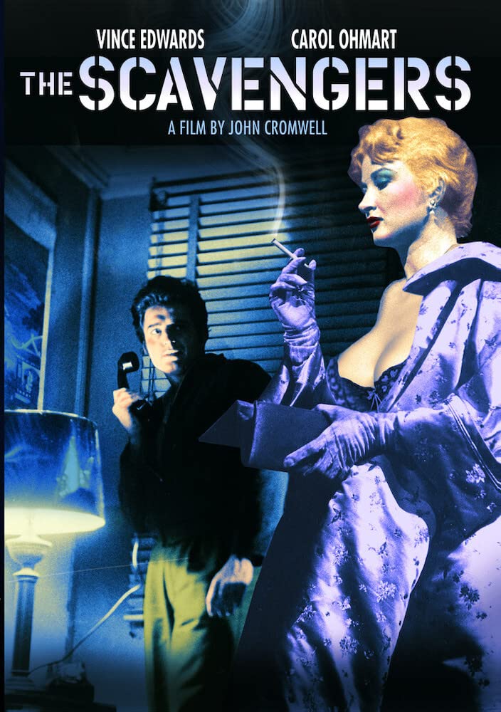 Cine clásico Scavengers 1958 para noches nostálgicas en casa con reproductor Región 1