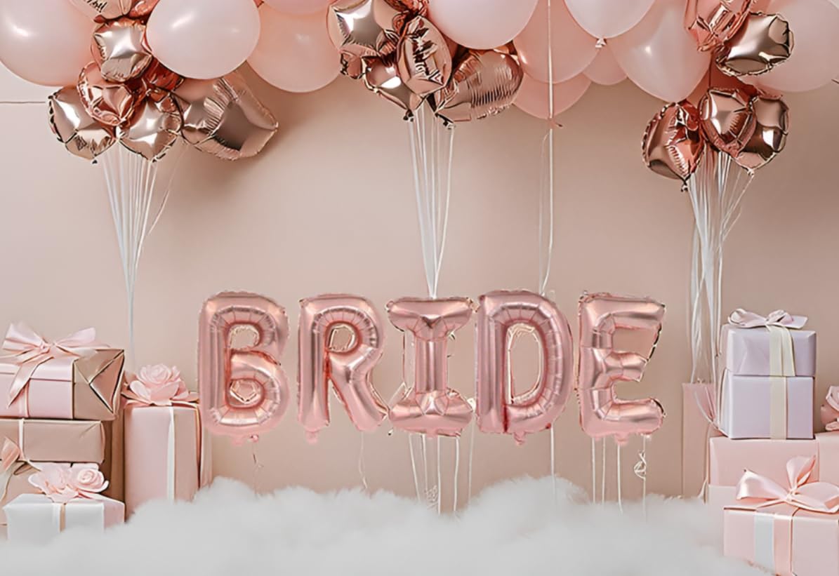 Palloncino gigante da 101 cm con lettera della sposa, per