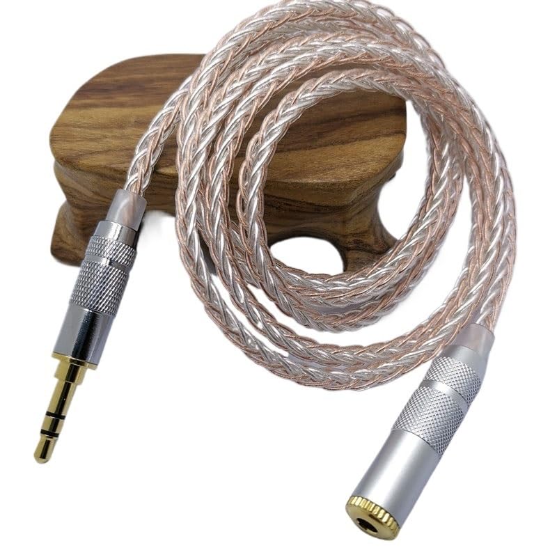 Cable de audio hembra a macho de 3.5mm y prolongador para cascos
