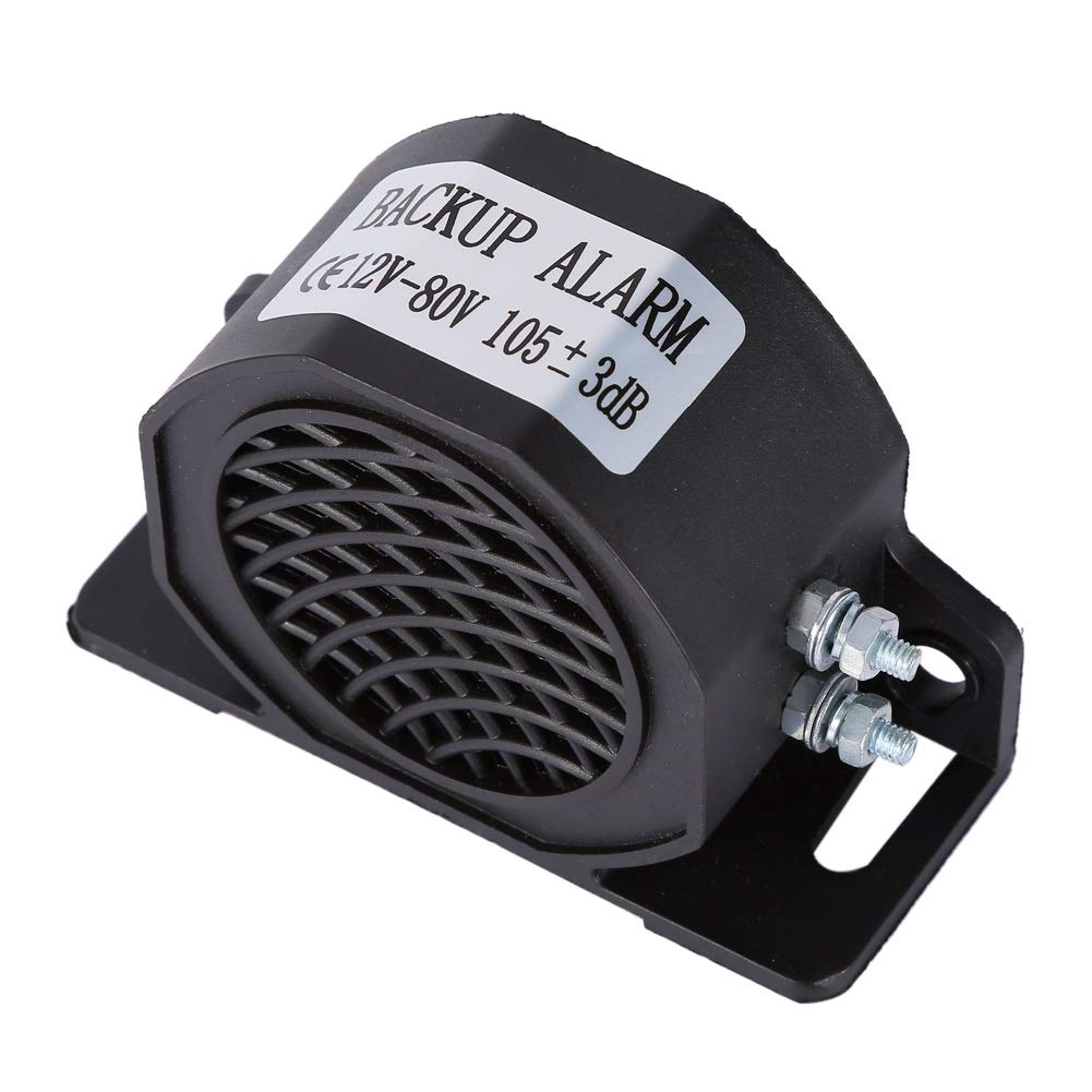 KSTE Cicalino di Avvertimento 12-80V 105 DB Universale per Auto Camion Veicoli Commerciali Pesanti