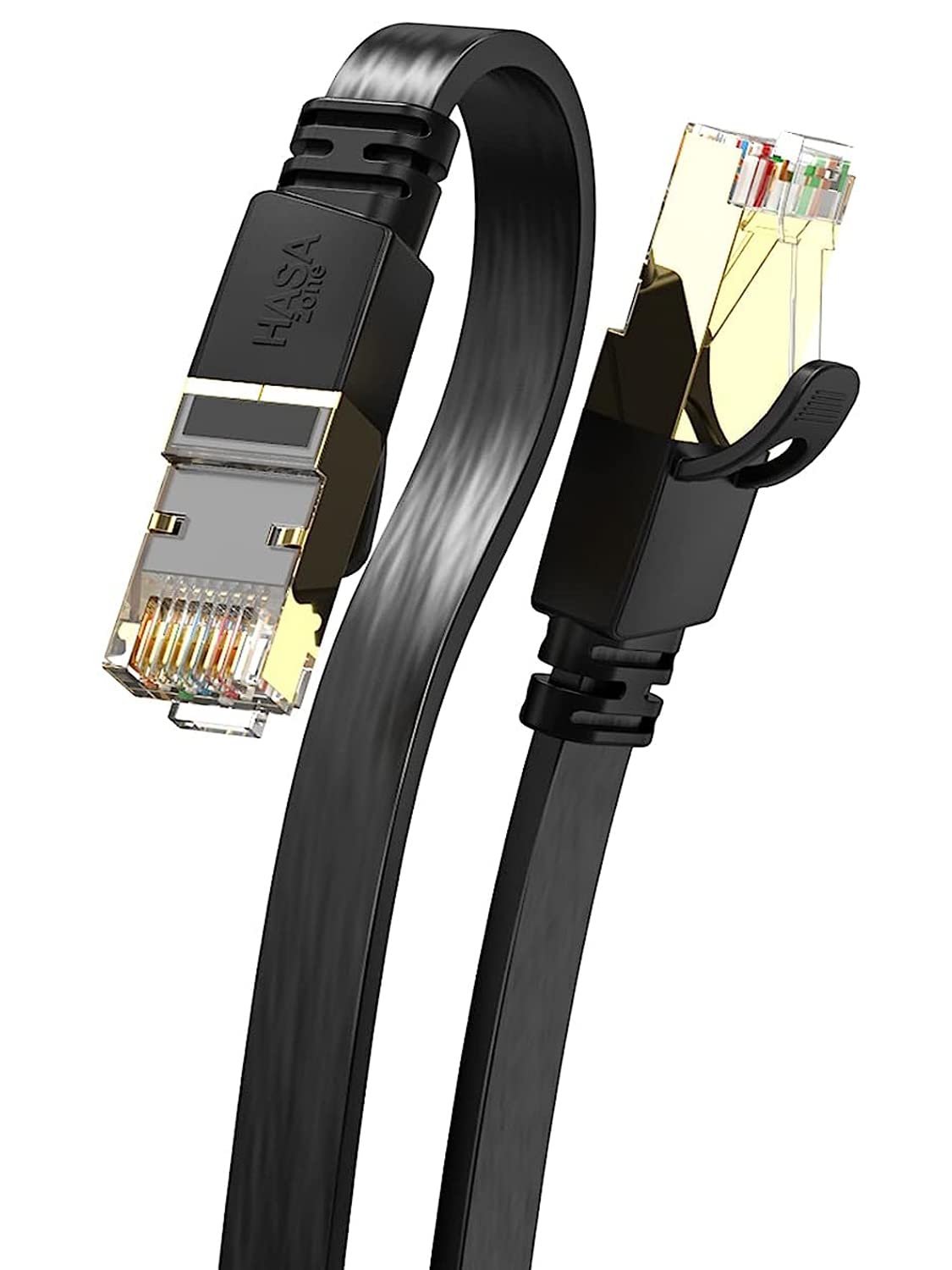 Câble de réseau LAN Ethernet RJ45 Cat8 Super Speed 40Gbps Cordon de brassage eBa Câble de réseau LAN Ethernet RJ45 Cat8 Super Speed 40Gbps Cordon de brassage eBa