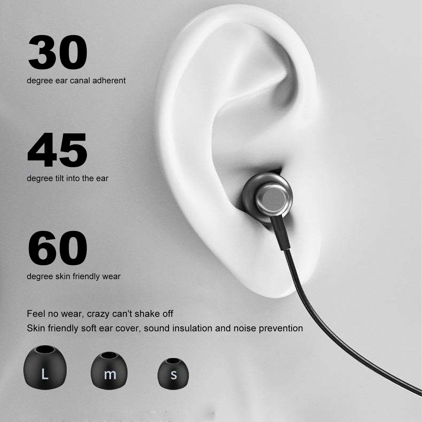 Cuffie Neckband Bluetooth 5.0 – Auricolari Sportivi Wireless, 6-8 Ore Di Autonomia, Leggere In ABS, Per Palestra E Corsa, Colore Bianco - 2