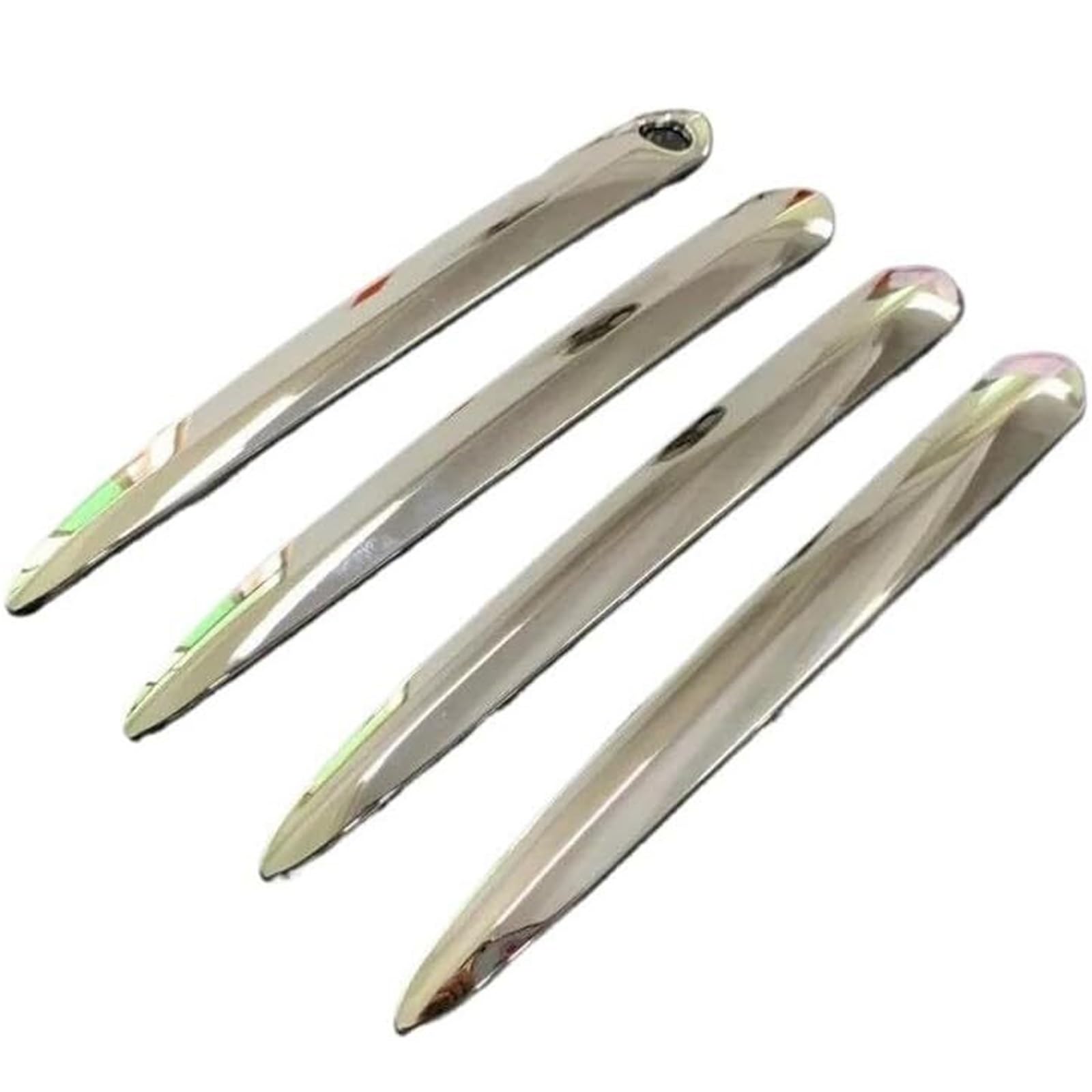 Glymzoi Car Exterior Door Handles Car Exterior Door Handle for Land for Cruiser 2022 Flashlight Plated Cover, LC300 Dedicated