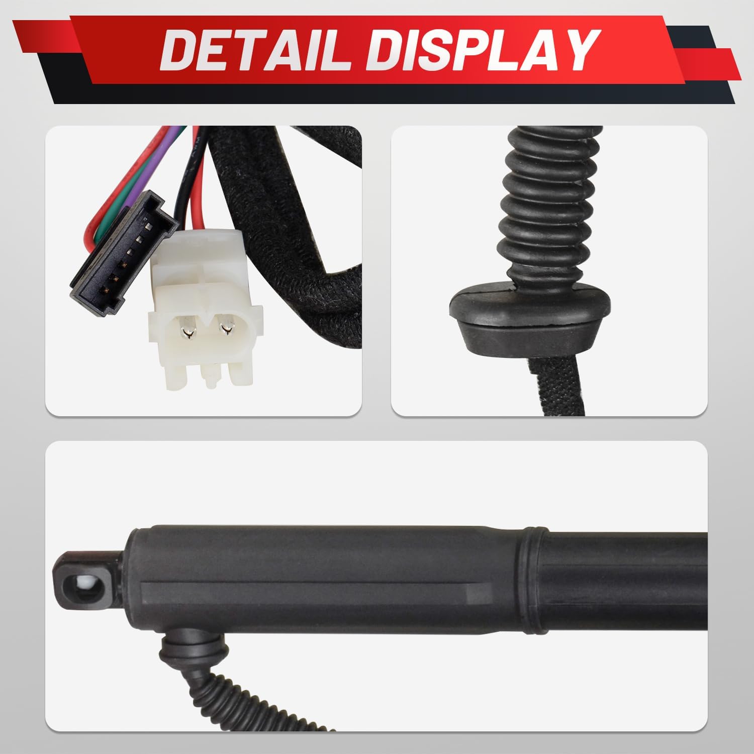 Upgraded Rear Tailgate Power Lift Support Compatible with BMW X5 E70 E70LCI 2007-2013 Liftgate Power Hatch Shock Strut Replaces 51247332695 51247332696 Electric Trunk Power Liftgate