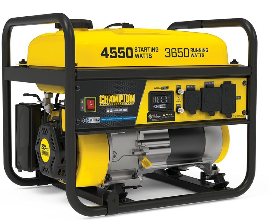 Champion 3650-Watt RV-Ready Portable Generator with CO Shield