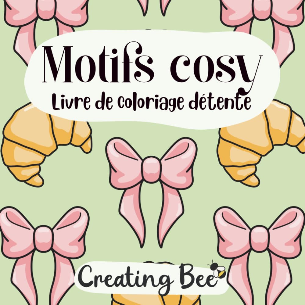 Motifs cosy: Livre de coloriage détente