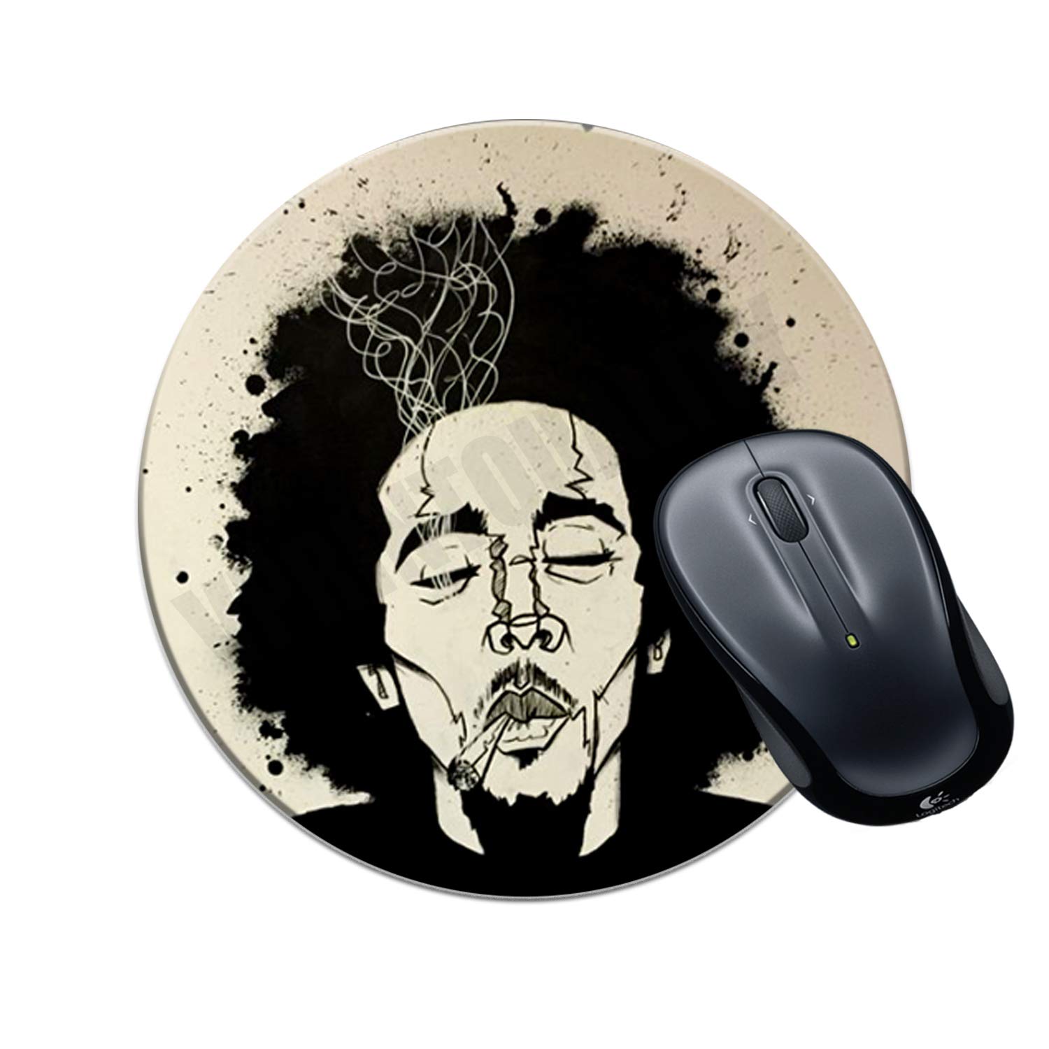 Vprint Round Gaming Mouse Pad Bob Marley Sarcastic Printed Multicolour Size 8x8 inches (B07NCYPNGZ) Amazon Price History, Amazon Price Tracker