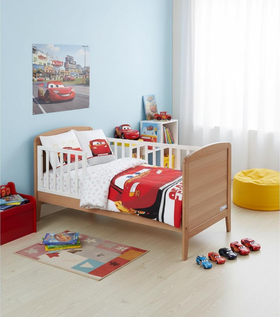 BrandMac McQueen Cars Cot Size Bedding Set, Cot Bed - Image 2