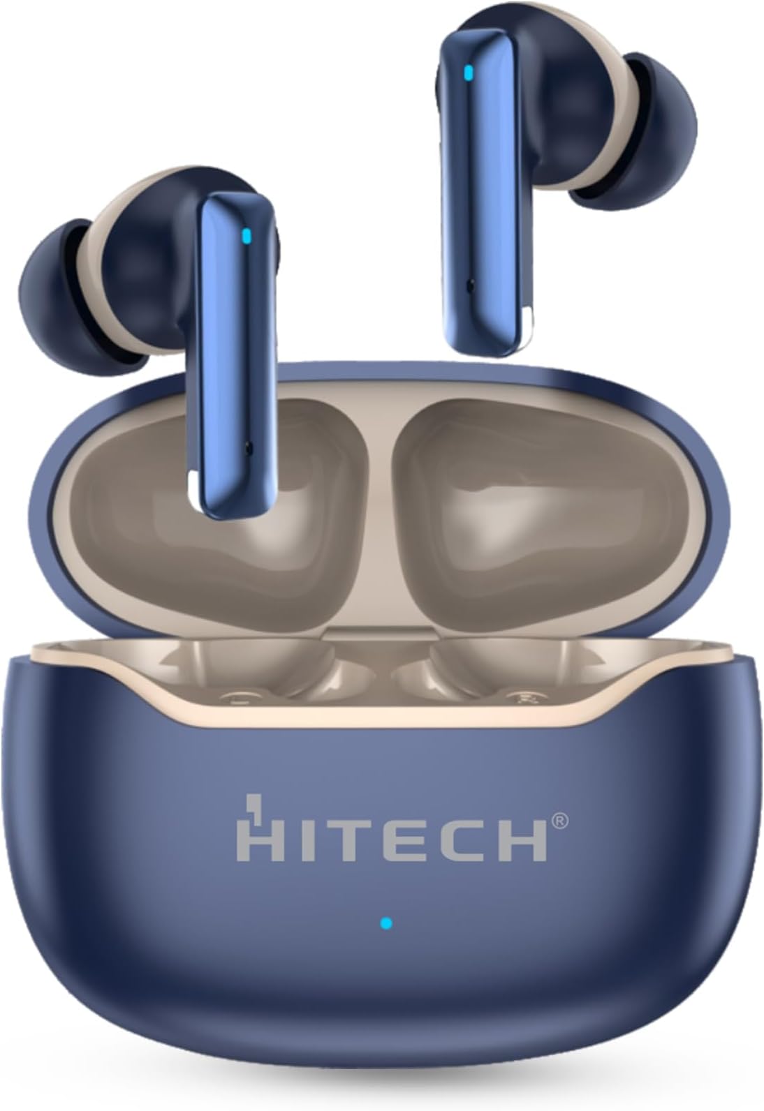 Blade True Wireless Earbuds, ENC Dual MIC Noise Reduction, 50 Hours Music Play Time, 2500 Hours Standby, Intelligent Touch