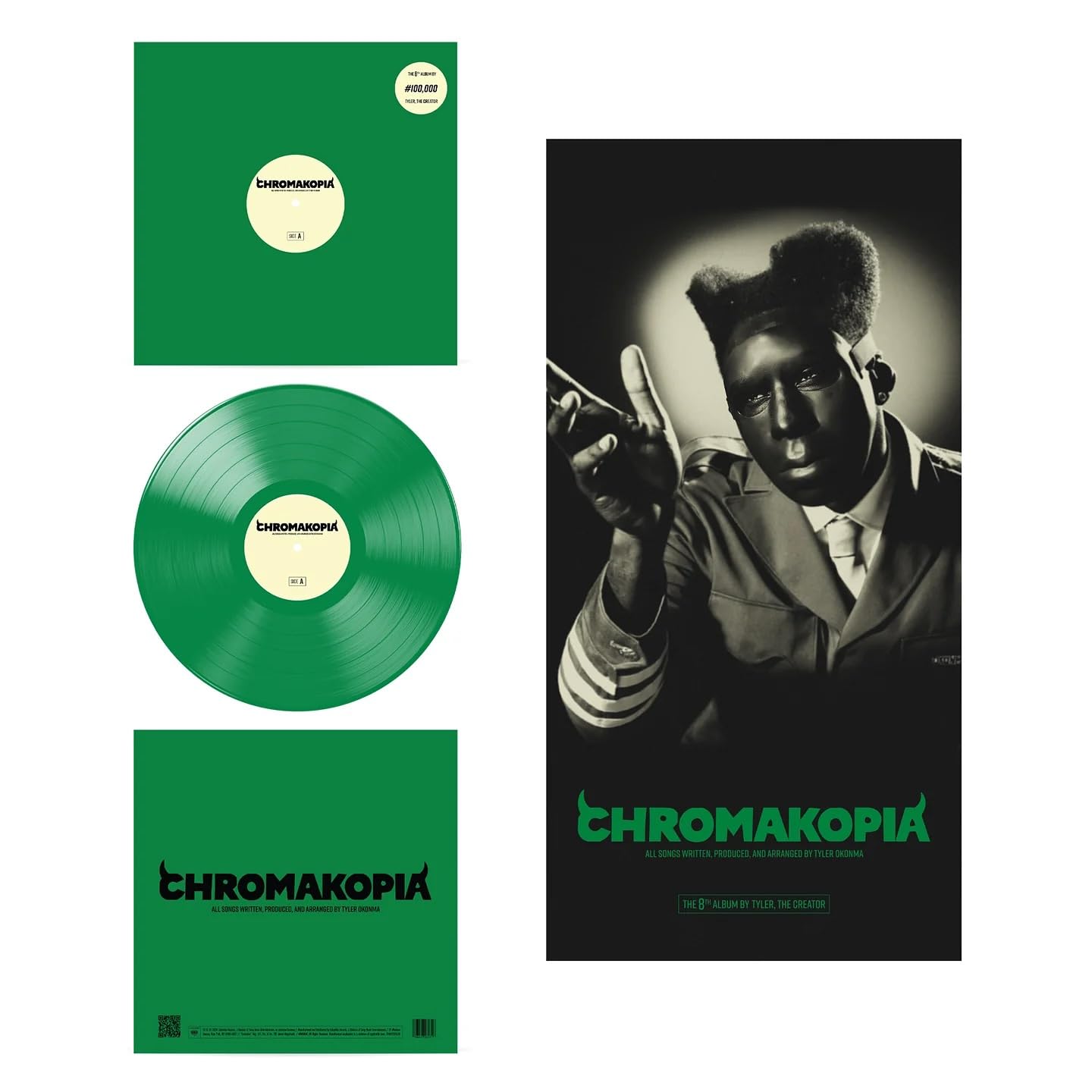 CHTYLER, THE CREATOR CHROMAKOPIA レコード Amazon.com: Tyler the Creator CHROMAKOPIA Test Pressing Vinyl with