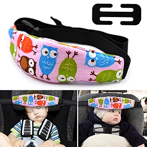 Cunina Car Seat Head Support Band, Adjustable Safety Neck