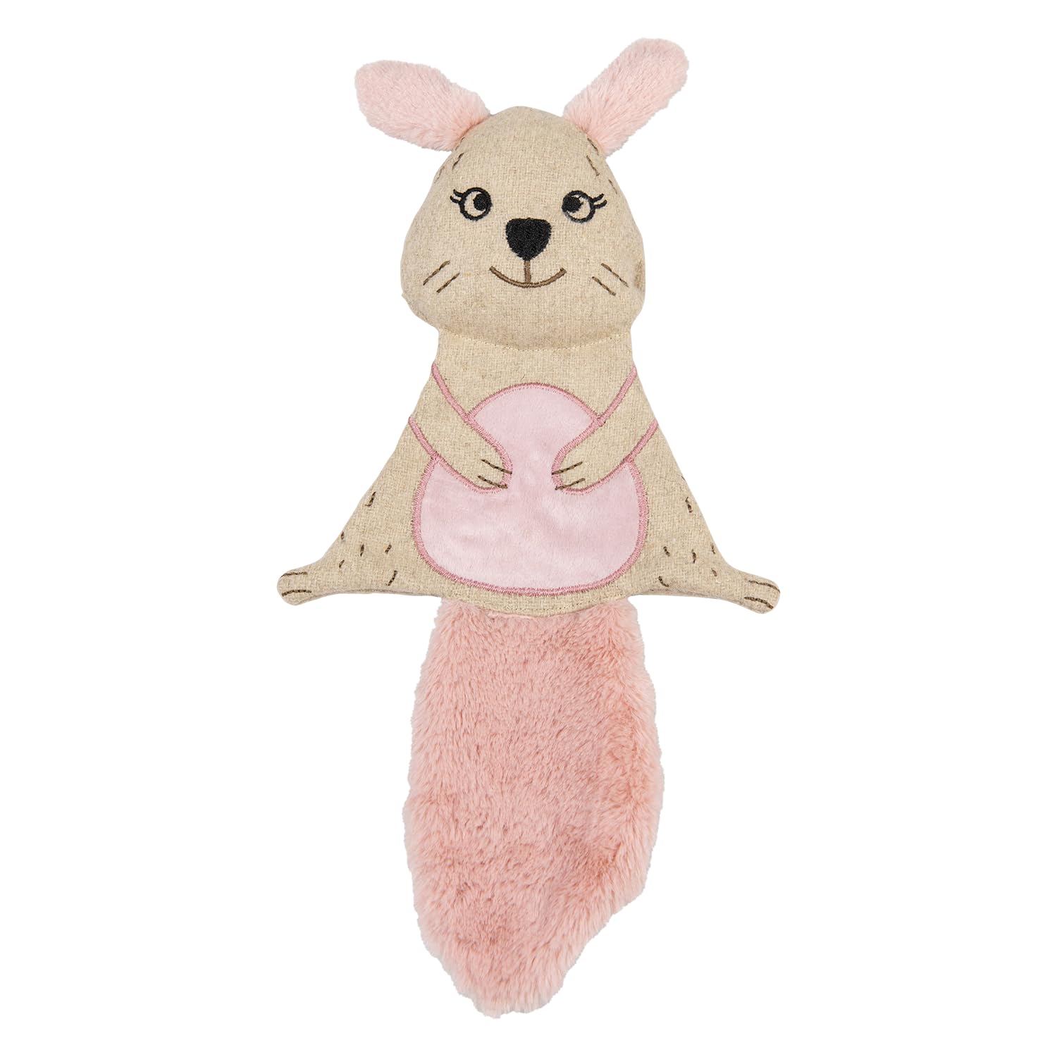 JACK AND VANILLA, Durable Plush Rabbit for Dogs and Cats, Stimulates Play Instinct, Easy to Clean, Size 40 cm, Bright Colour, for All Breeds