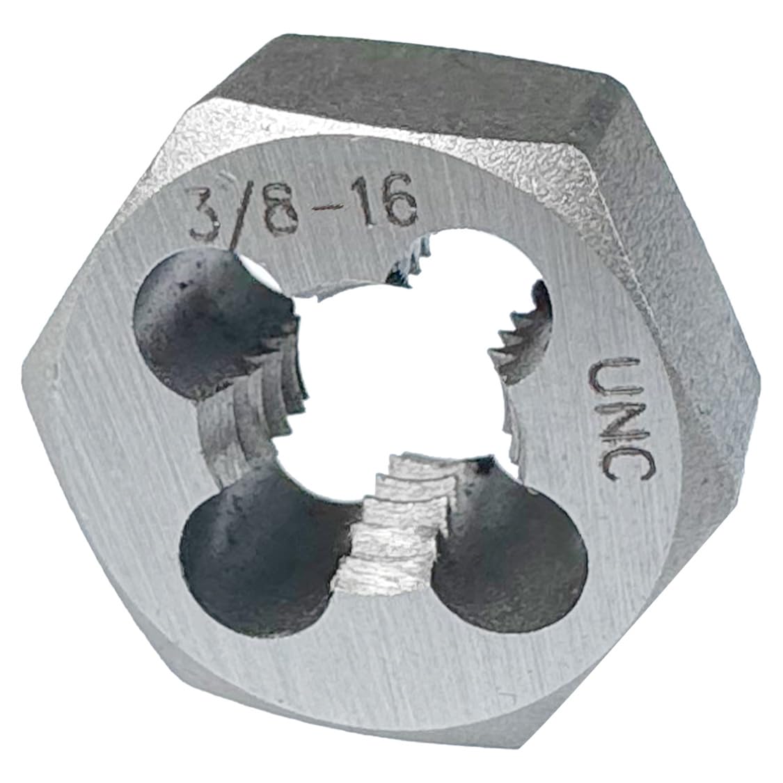 UNF Hex Right Hand Rethreading Die 3/8"-24 — Amazon image 4
