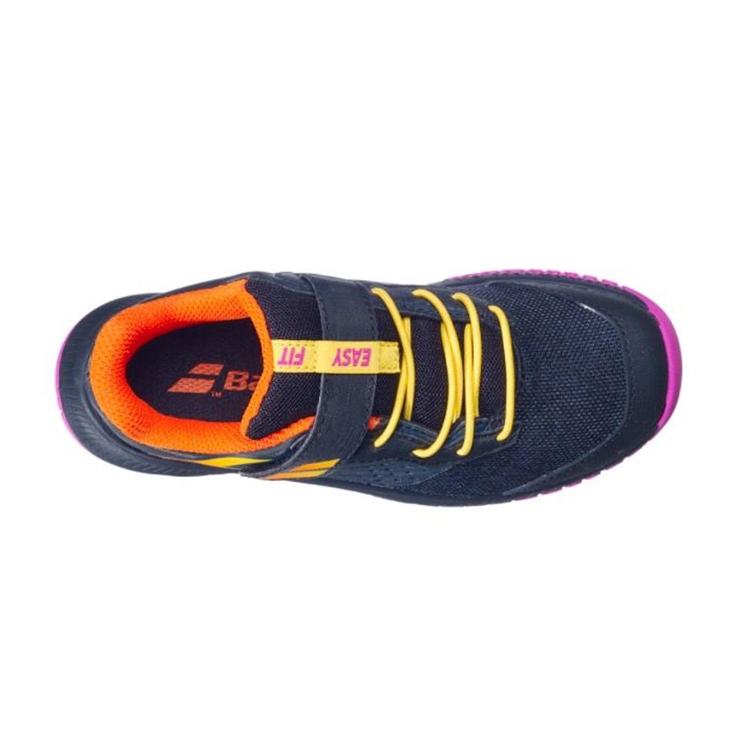 Babolat Enfants Pulsion AC Chaussures De Tennis Chaussures Toutes Surfaces Noir - Multicouleur