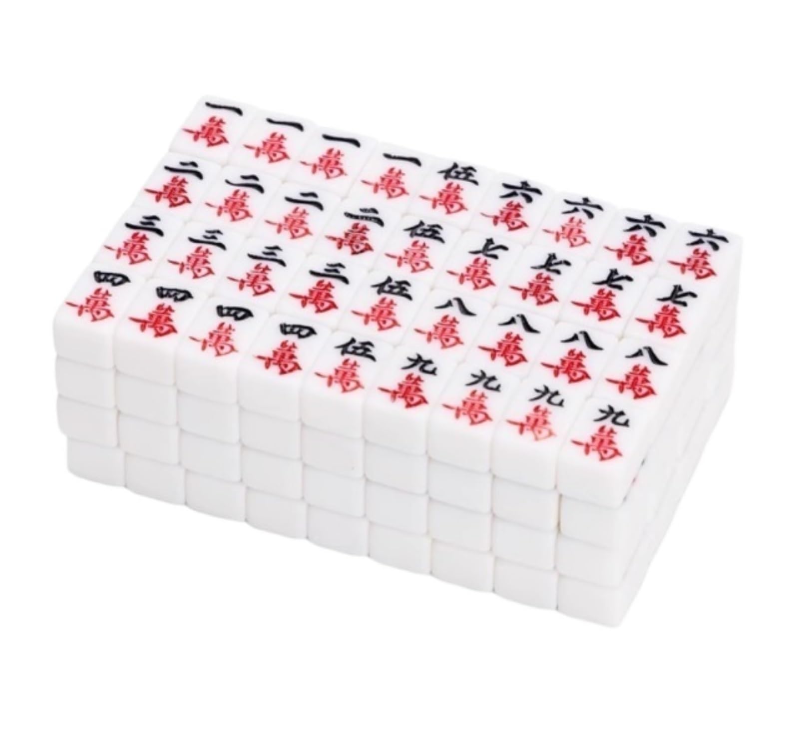 Chinesisches Mahjong Kleines Mahjong-Set, MahJongg-Fliesen-Set, Klassisches Chinesisches Mahjong-Set, Tragbares Mahjong-Tischbrettspiel Für Familie Reise Spiel