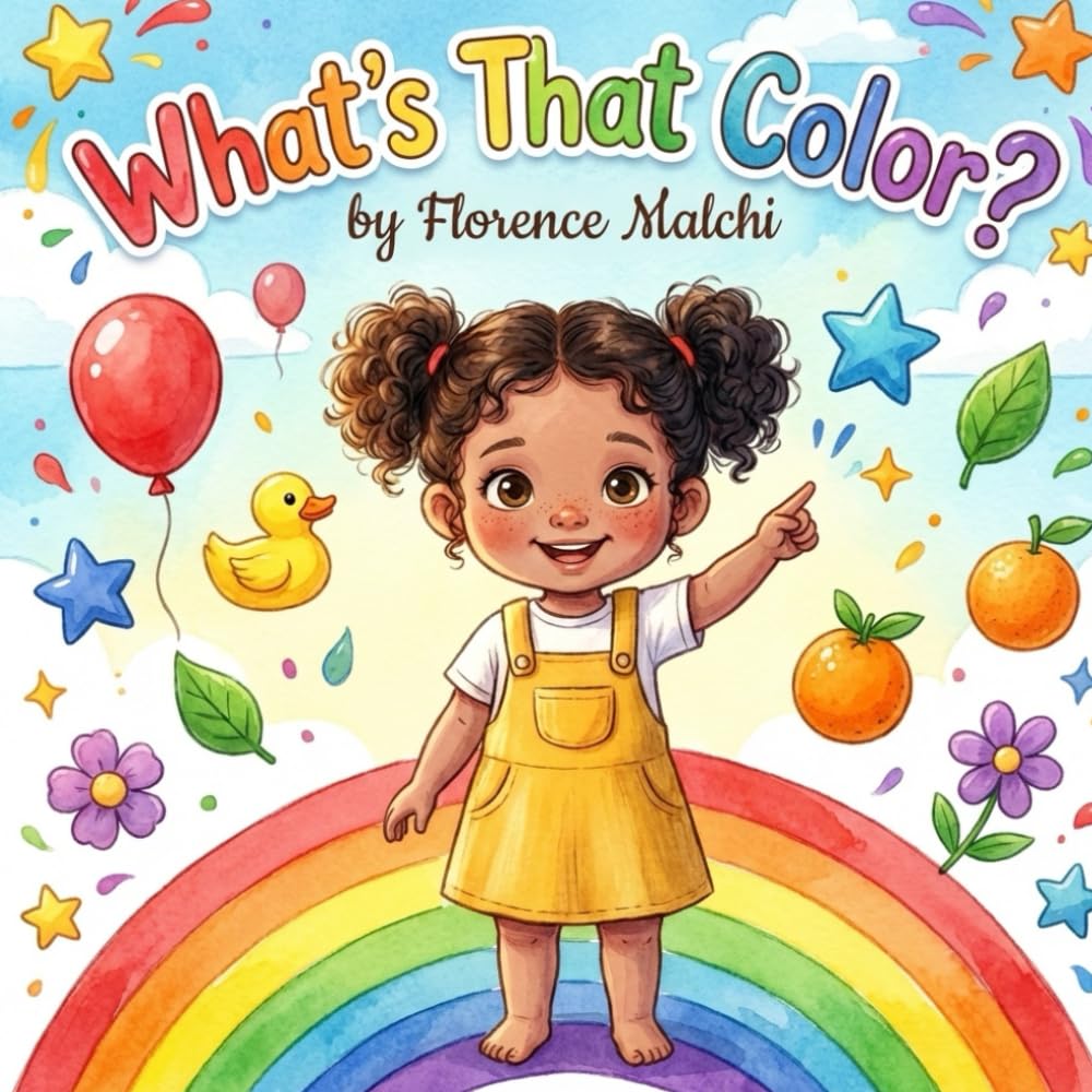 What's That Color?: An Educational and Interactive Picture Book for Toddlers and Preschoolers to Learn Colors (Rachel Discovers the World)