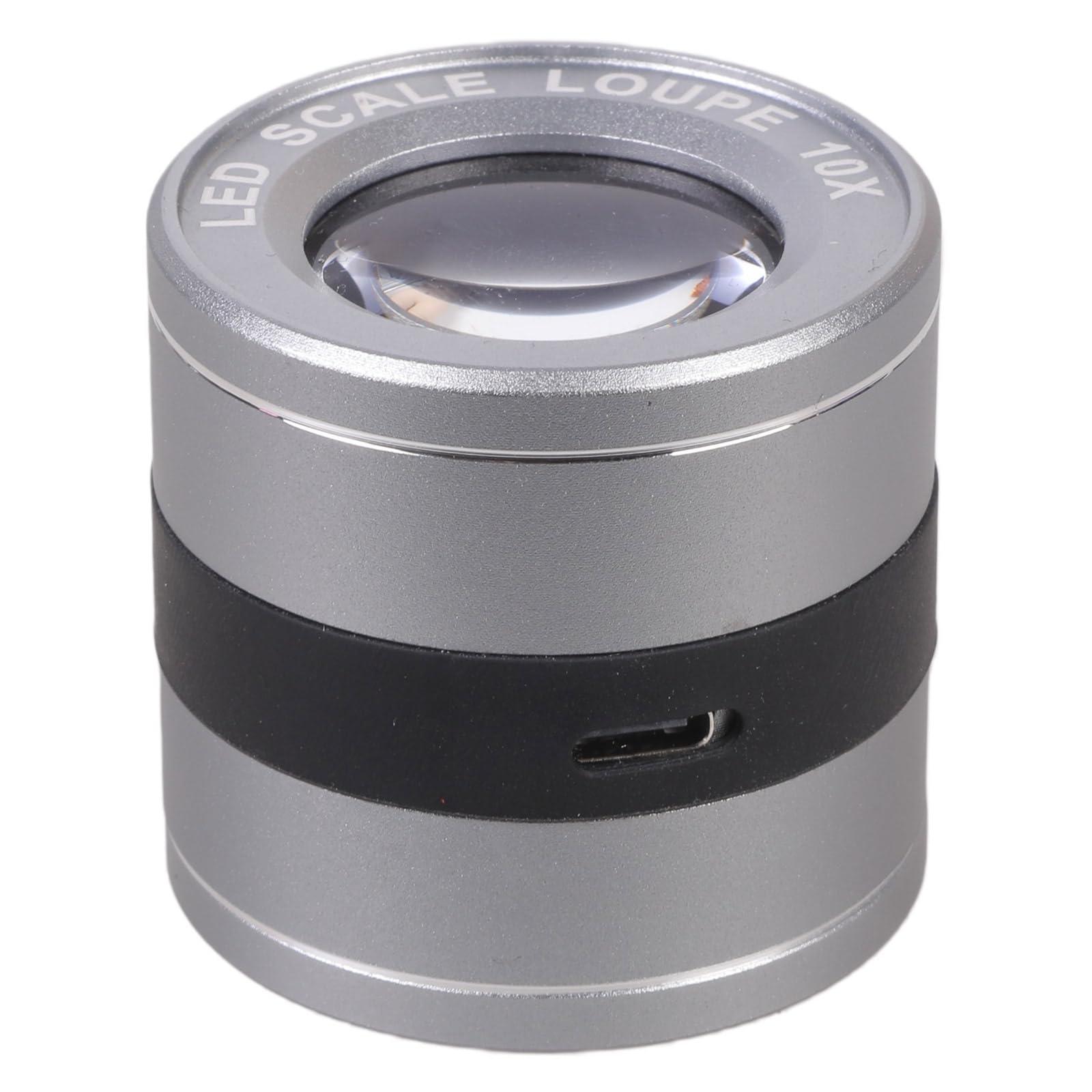 Loupe de lecture LED pliable avec lentille en verre contre la fatigue visuelle