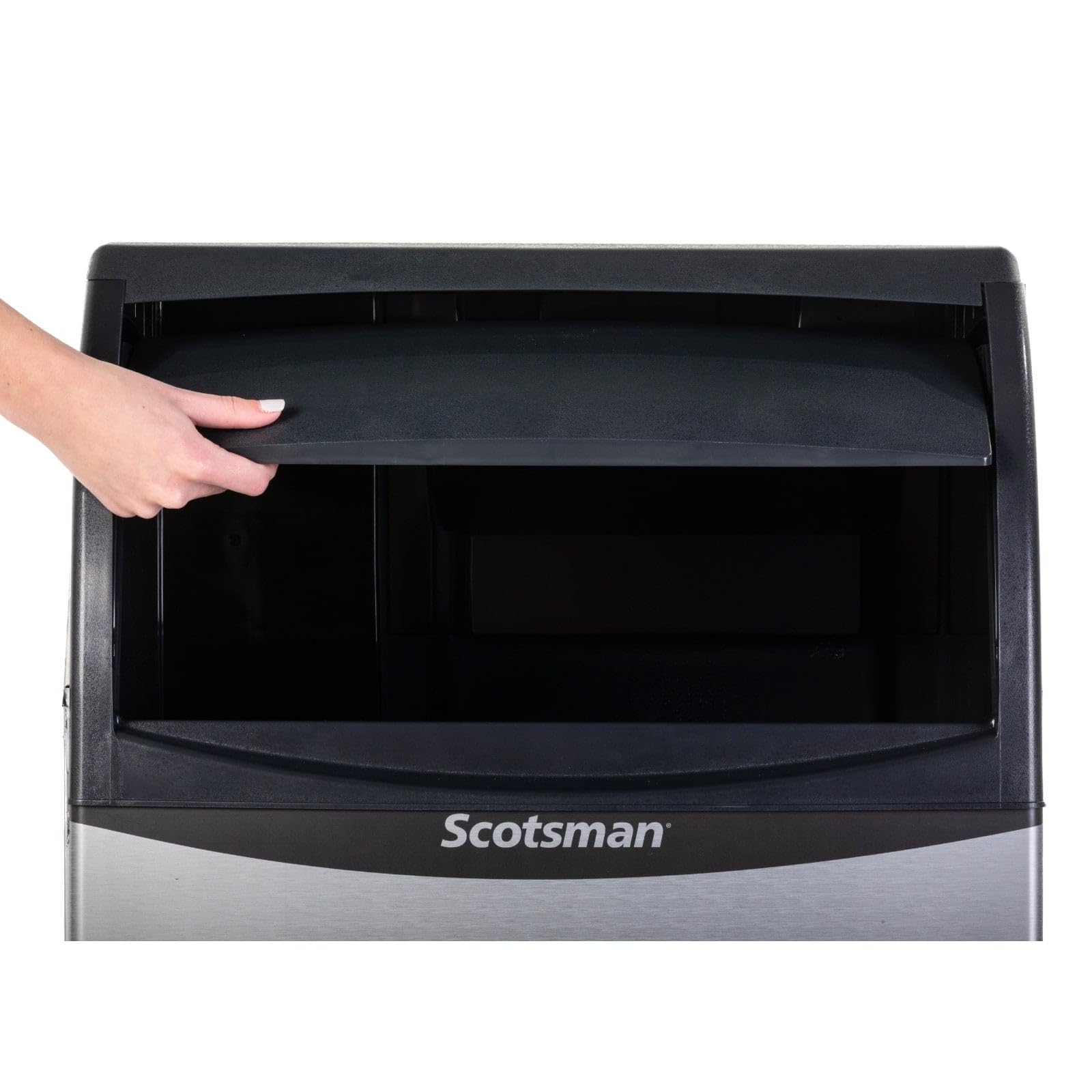 Scotsman Undercounter Medium Cube 20" Ice Maker - 100 lb/Day, 57 lb Storage Bin on Fridge.com
