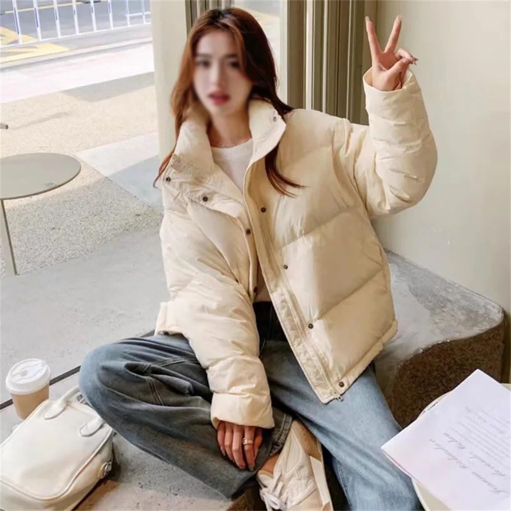 Women's Winter Down Jacket Korean Version of Loose Thick Short Slim Bread with Casual