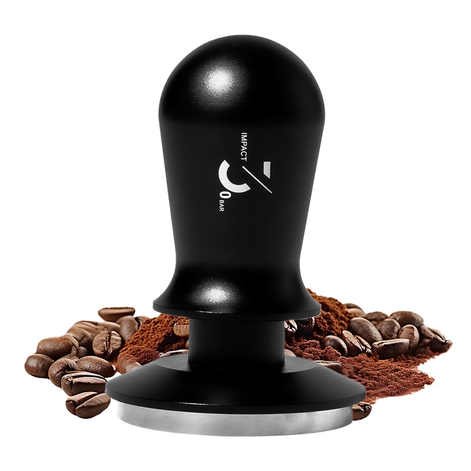 Pisador de prensa de espresso 53 mm Apisonador de Café Molido Ajustable