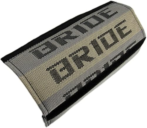 Miniatura 2 de W-POWER JDM - Funda para cinturón de seguridad de tela suave, material de asiento de carreras (gradación)